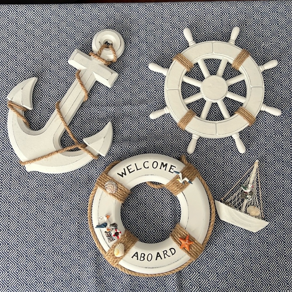 Nautical themed decor